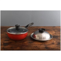 新品　ベルフィーナ　マルチグルメパン　22㎝　レッド 楽天市場】【9/4 20時〜2h限定20％OFFクーポン】【公式店】ベル