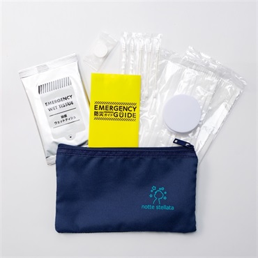 羽生結弦 notte stellata ポーチ(簡易防災セット付き)