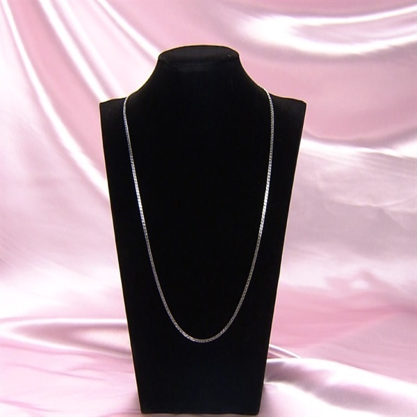 純プラチナダブル喜平チェーンネックレス（造幣局検定マーク入）