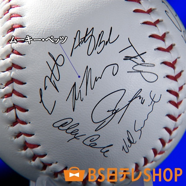 ❀　【激レア】2004年MLBオールスター記念ボール 寄せ書きサイン 世界限定2025セット ドジャースWシリーズ連覇記念寄せ書きボール