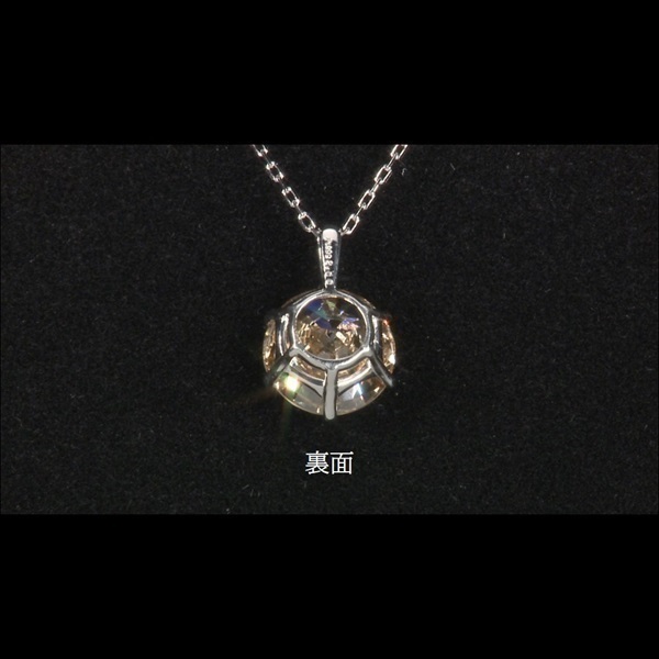 レディースRI82★高級 ダイヤモンド0.642ct プラチナ ペンダントヘッド