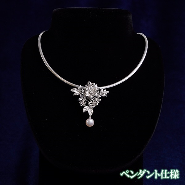 アコヤ真珠フラワー2WAYペンダントブローチ | BS日テレSHOP